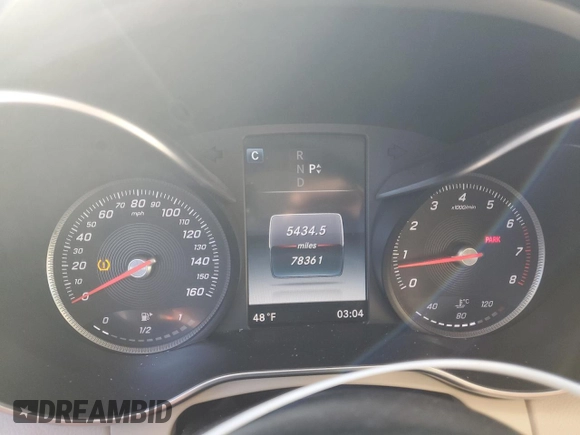 2017 Mercedes-Benz C 300 with VIN WDDWJ4JB9HF326473, listed as a Copart auction lot 89351185 with 78,361 mi miles and Clean Title. Bid and sale history available at carsss.com. Image 9.