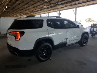 2022 GMC Acadia AT4 with VIN 1GKKNLLS5NZ180883, listed as a Copart auction lot 56915655 with 68,595 mi miles and Salvage title. Bid and sale history available at DreamBid. Image 3.