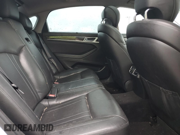 2017 Genesis G80 3.8L with VIN KMHGN4JE3HU172444, listed as a Copart auction lot 55679495 with 101,046 mi miles and Salvage title. Bid and sale history available at DreamBid. Image 10.