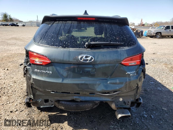 2013 Hyundai Santa Fe Sport with VIN 5XYZUDLB4DG057723, listed as a Copart auction lot 49212865 with 175,113 mi miles and Salvage Title. Bid and sale history available at carsss.com. Image 6.