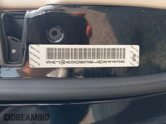 2011 Jaguar XF Premium with VIN SAJWA0GB3BLR84438, listed as a IAAI auction lot 42394218 with 88,984 mi miles and . Bid and sale history available at DreamBid. Image 9.