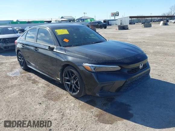 2024 Honda Civic Sedan Sport with VIN 2HGFE2F54RH529875, listed as a IAAI auction lot 41681115 with 15,223 mi miles. Bid and sale history available at carsss.com. Image 1.