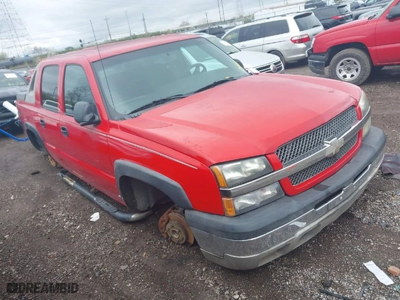 2003 Chevrolet Avalanche with VIN 3GNEC13TX3G271681, listed as a IAAI auction lot 41916390 with 194,898 mi miles. Bid and sale history available at carsss.com. Image 1.