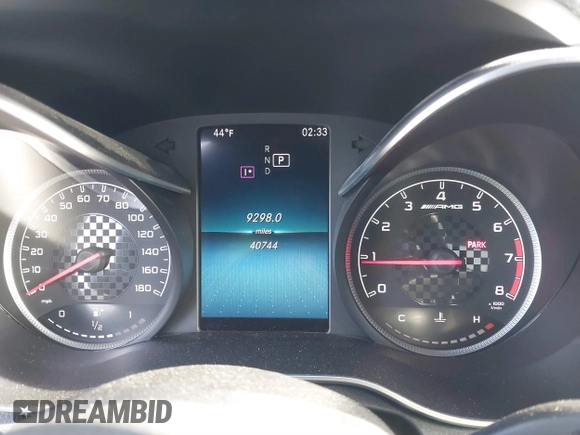 2019 Mercedes-Benz C 43 AMG with VIN 55SWF6EB8KU299343, listed as a IAAI auction lot 41432149 with 40,744 mi miles and . Bid and sale history available at DreamBid. Image 7.