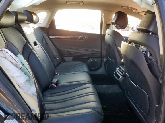 2023 Genesis G80 2.5T with VIN KMTGB4SC4PU185035, listed as a Copart auction lot 52082005 with 45,868 mi miles and Salvage title. Bid and sale history available at DreamBid. Image 11.