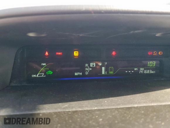 2014 Toyota Prius Two z VIN JTDZN3EU1EJ012441, wystawiony jako Copart lot #52902045 z przebiegiem 141 683 mil mil oraz Szkoda całkowita • Salvage title. Historia ofert i sprzedaży dostępna na DreamBid. Obrazek 9.
