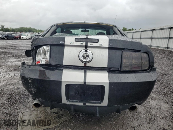 2007 Ford Mustang GT Deluxe with VIN 1ZVHT82H075356342, listed as a Copart auction lot 66932034 with 38,367 mi miles and Salvage Title. Bid and sale history available at carsss.com. Image 6.