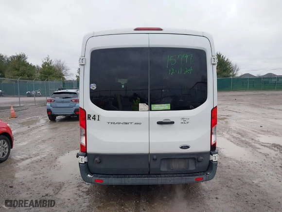 2016 Ford Transit Wagon XL with VIN 1FBAX2CM2GKA17654, listed as a IAAI auction lot 41157517 with NaN miles. Bid and sale history available at carsss.com. Image 16.