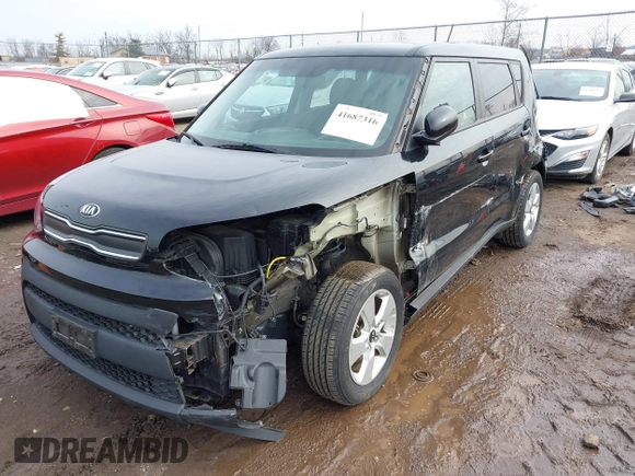 2018 Kia Soul with VIN KNDJN2A20J7593031, listed as a IAAI auction lot 41687316 with 26,133 mi miles. Bid and sale history available at carsss.com. Image 23.