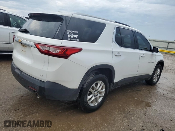 2018 Chevrolet Traverse LT Cloth with VIN 1GNEVGKW7JJ125811, listed as a Copart auction lot 67689164 with 154,084 mi miles and Salvage Title. Bid and sale history available at carsss.com. Image 3.
