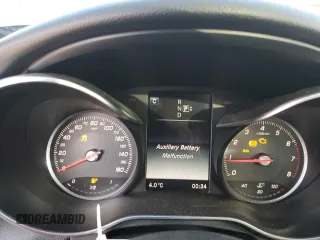 2015 Mercedes-Benz C-Class C 400 with VIN 55SWF6GB6FU026999, listed as a Copart auction lot 45995755 with 0 mi miles and Salvage Title. Bid and sale history available at carsss.com. Image 9.