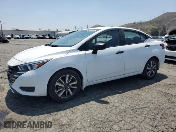 2023 Nissan Versa S with VIN 3N1CN8DV3PL870988, listed as a Copart auction lot 54761995 with 36,044 mi miles and Salvage title. Bid and sale history available at DreamBid. Image 1.