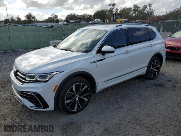 2023 Volkswagen Tiguan SEL R-Line z VIN 3VV4B7AX8PM040917, wystawiony jako Copart lot #84402084 z przebiegiem 6 905 mil mil oraz Szkoda całkowita • Salvage title. Historia ofert i sprzedaży dostępna na DreamBid. Obrazek 1.