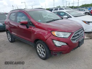 2019 Ford EcoSport SE with VIN MAJ3S2GE3KC291654, listed as a IAAI auction lot 42483635 with 68,691 mi miles and . Bid and sale history available at DreamBid. Image 1.