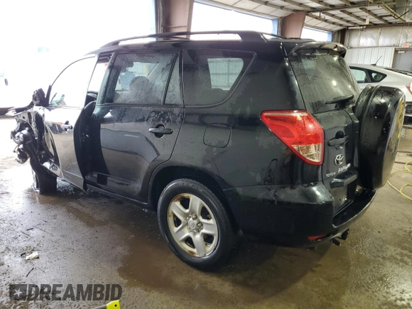 2008 Toyota RAV4 with VIN JTMZK33V885020649, listed as a Copart auction lot 44073615 with 0 mi miles and Salvage Title. Bid and sale history available at carsss.com. Image 2.