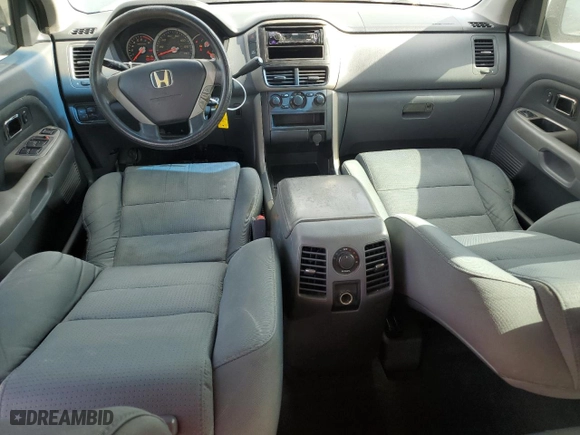 2007 Honda Pilot LX with VIN 5FNYF28117B034129, listed as a Copart auction lot 53350825 with 269,986 mi miles and Salvage Title. Bid and sale history available at carsss.com. Image 8.