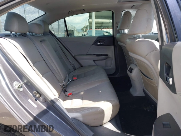 2013 Honda Accord EX-L with VIN 1HGCR2F89DA088124, listed as a IAAI auction lot 41961736 with 157,569 mi miles and . Bid and sale history available at DreamBid. Image 8.
