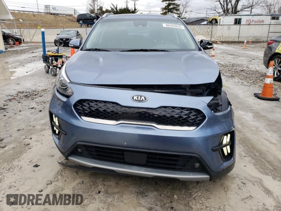 2020 Kia Niro EX Premium with VIN KNDCE3LC1L5433825, listed as a Copart auction lot 46509655 with 54,801 mi miles and Salvage Title. Bid and sale history available at carsss.com. Image 5.