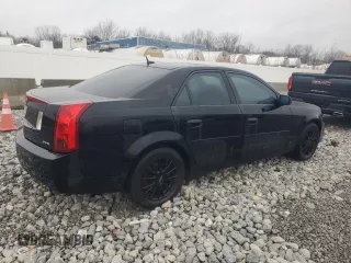 2007 Cadillac CTS with VIN 1G6DP577970155298, listed as a Copart auction lot 83100364 with 117,674 mi miles and Salvage Title. Bid and sale history available at carsss.com. Image 3.