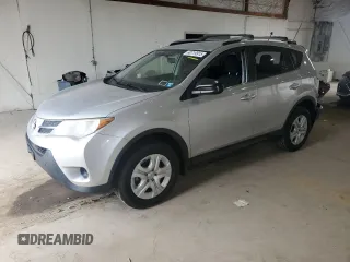 2015 Toyota RAV4 LE with VIN JTMBFREV2FJ034329, listed as a Copart auction lot 60719915 with 90,471 mi miles and Salvage title. Bid and sale history available at DreamBid. Image 1.