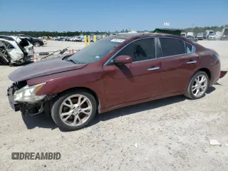 2012 Nissan Maxima SV with VIN 1N4AA5AP7CC805464, listed as a Copart auction lot 51601705 with 181,763 mi miles and Clean title. Bid and sale history available at DreamBid. Image 1.