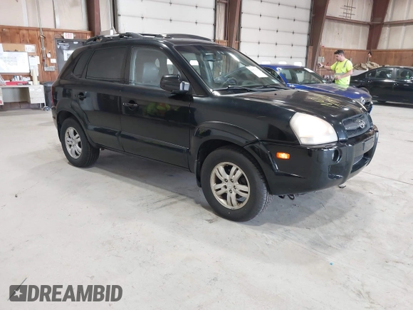 2006 Hyundai Tucson GLS with VIN KM8JN72D96U294798, listed as a IAAI auction lot 41853560 with 113,277 mi miles and . Bid and sale history available at DreamBid. Image 1.