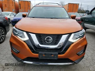2018 Nissan Rogue S with VIN JN8AT2MT1JW466602, listed as a Copart auction lot 48298244 with 44,467 mi miles and Salvage Title. Bid and sale history available at carsss.com. Image 5.