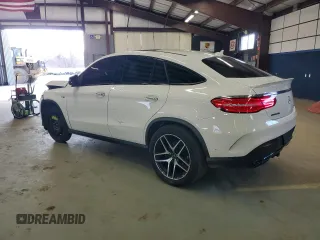 2018 Mercedes-Benz GLE 43 AMG with VIN 4JGED6EB8JA123463, listed as a Copart auction lot 50757435 with 88,788 mi miles and Salvage title. Bid and sale history available at DreamBid. Image 2.