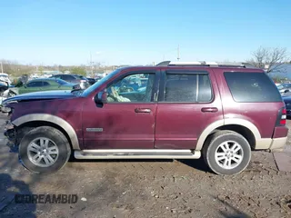 2006 Ford Explorer Eddie Bauer with VIN 1FMEU74E36ZA27363, listed as a IAAI auction lot 41975737 with 162,189 mi miles. Bid and sale history available at carsss.com. Image 13.