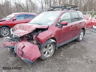 2015 Subaru Forester 2.5i Premium with VIN JF2SJADC9FH405947, listed as a IAAI auction lot 41918320 with 109,404 mi miles. Bid and sale history available at carsss.com. Image 2.