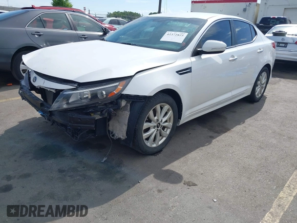 2015 Kia Optima LX with VIN KNAGM4A77F5637238, listed as a IAAI auction lot 42372825 with 139,099 mi miles and . Bid and sale history available at DreamBid. Image 18.