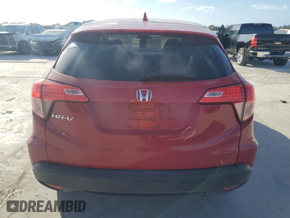 2017 Honda HR-V EX with VIN 3CZRU5H51HM707247, listed as a Copart auction lot 43696115 with 122,038 mi miles and Salvage Title. Bid and sale history available at carsss.com. Image 6.