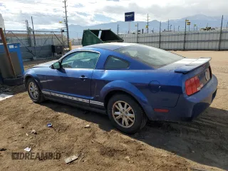 2008 Ford Mustang Deluxe with VIN 1ZVHT80N385149096, listed as a Copart auction lot 44723095 with 152,177 mi miles and Salvage Title. Bid and sale history available at DreamBid. Image 2.