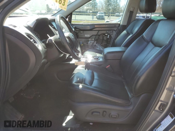 2017 Nissan Pathfinder SL with VIN 5N1DR2MM3HC646459, listed as a Copart auction lot 50371155 with 72,420 mi miles and Salvage Title. Bid and sale history available at DreamBid. Image 7.