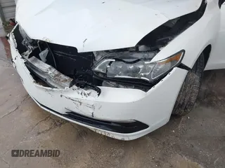 2015 Acura TLX with VIN 19UUB1F38FA017524, listed as a IAAI auction lot 41655481 with Not Provided miles and . Bid and sale history available at DreamBid. Image 16.