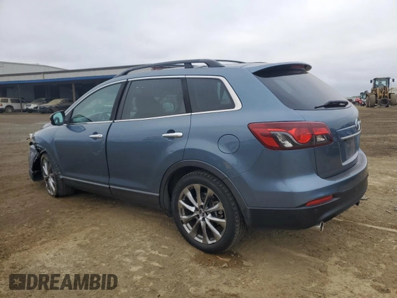 2015 Mazda CX-9 Grand Touring with VIN JM3TB2DV9F0466485, listed as a Copart auction lot 53745715 with 79,452 mi miles and Salvage title. Bid and sale history available at DreamBid. Image 2.