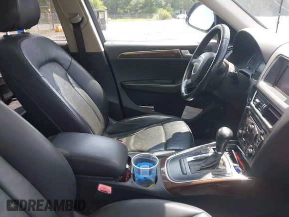 2012 Audi Q5 Premium Plus with VIN WA1LFAFP6CA051999, listed as a IAAI auction lot 42452290 with Not provided miles and . Bid and sale history available at DreamBid. Image 5.