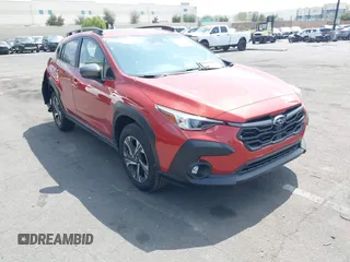 2025 Subaru Crosstrek Premium с VIN JF2GUHDC0SH210674, выставлен на аукционе IAAI как лот 41901161 с пробегом 1 093 миль миль и . История ставок и продаж доступна на DreamBid. Изображение 1.