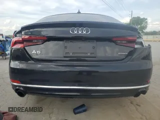 2019 Audi A5 Sportback Premium with VIN WAUANCF51KA051205, listed as a Copart auction lot 54064715 with Not provided miles and Salvage title. Bid and sale history available at DreamBid. Image 6.