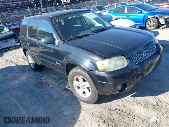 2006 Ford Escape Hybrid with VIN 1FMCU96H26KA26076, listed as a IAAI auction lot 41833227 with 236,280 mi miles and . Bid and sale history available at DreamBid. Image 1.