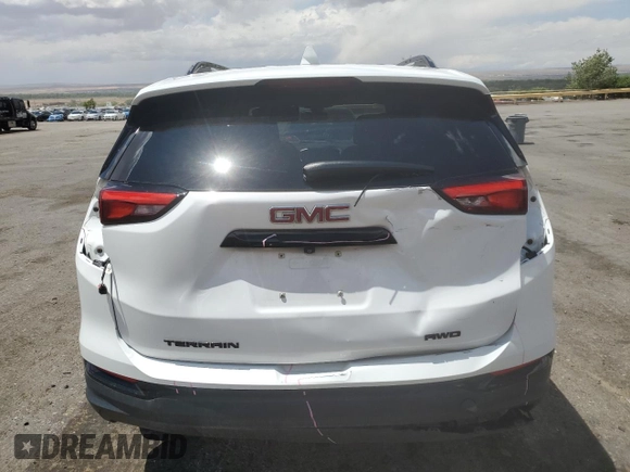 2020 GMC Terrain SLE z VIN 3GKALTEV4LL159004, wystawiony jako Copart lot #55694315 z przebiegiem 18 644 mil mil oraz Szkoda całkowita • Salvage title. Historia ofert i sprzedaży dostępna na DreamBid. Obrazek 6.