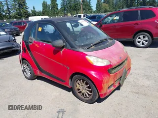 2012 Smart fortwo Pure with VIN WMEEJ3BA6CK527612, listed as a IAAI auction lot 42750164 with Not provided miles and . Bid and sale history available at DreamBid. Image 1.