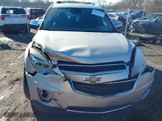 2013 Chevrolet Equinox LTZ with VIN 1GNFLGEK6DZ114341, listed as a IAAI auction lot 41236874 with 127,644 mi miles. Bid and sale history available at carsss.com. Image 6.