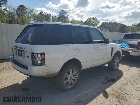 2012 Land Rover Range Rover HSE Lux with VIN SALMF1D40CA387952, listed as a Copart auction lot 50007335 with 108,881 mi miles and Salvage title. Bid and sale history available at DreamBid. Image 3.