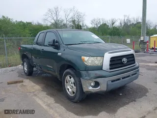 2007 Toyota Tundra SR5 with VIN 5TFRV54107X027340, listed as a IAAI auction lot 41920145 with 168,580 mi miles. Bid and sale history available at carsss.com. Image 1.