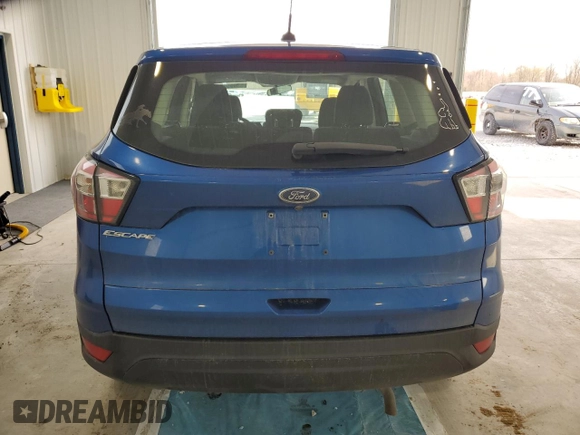 2018 Ford Escape S with VIN 1FMCU0F76JUA07983, listed as a Copart auction lot 53095965 with 168,920 mi miles and Salvage Title. Bid and sale history available at carsss.com. Image 6.