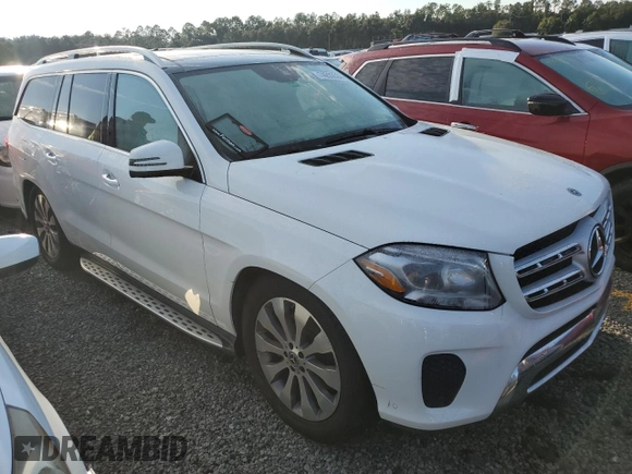 2018 Mercedes-Benz GLS 450 with VIN 4JGDF6EE7JB104655, listed as a Copart auction lot 74203534 with Not Provided miles and Non Repairable. Bid and sale history available at DreamBid. Image 4.