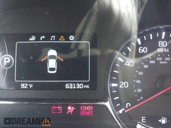 2015 Kia Optima SXL Turbo with VIN 5XXGR4A61FG428391, listed as a IAAI auction lot 41869452 with 63,130 mi miles and . Bid and sale history available at DreamBid. Image 15.