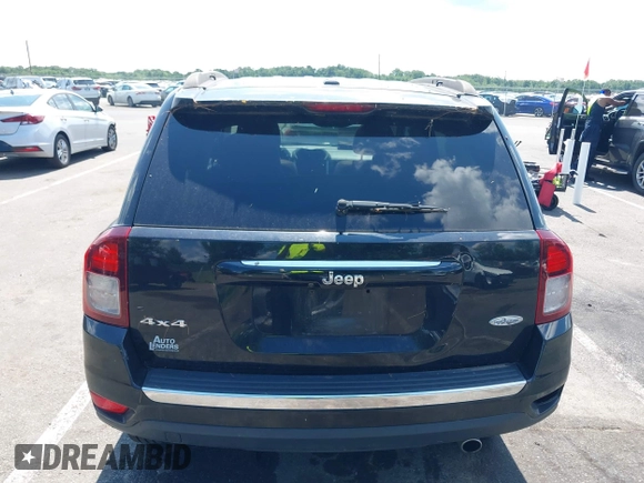 2017 Jeep Compass Latitude with VIN 1C4NJDEB0HD108725, listed as a IAAI auction lot 42820801 with 179,469 mi miles and . Bid and sale history available at DreamBid. Image 16.