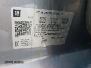 2019 GMC Yukon XL SLT with VIN 1GKS1GKC9KR408179, listed as a Copart auction lot 72939664 with 51,869 mi miles and Clean Title. Bid and sale history available at carsss.com. Image 13.